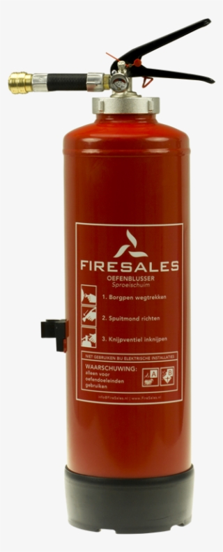 Fireware Practice Fire Extinguisher - Cylinder