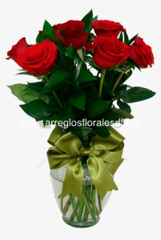 Free Png Download Florero Con Rosas Rojas Png Images - Garden Roses