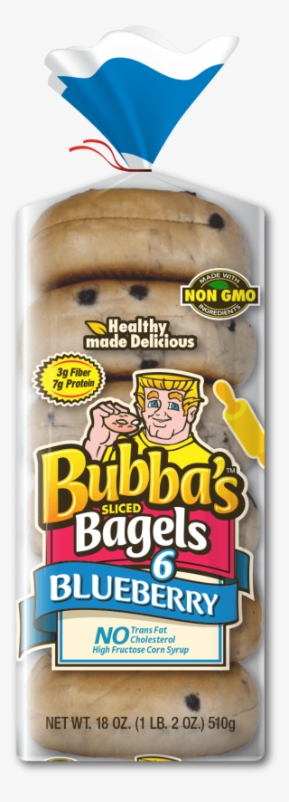Png Bubba's Blueberry Bagels Face Slick - Bubbas Bagels