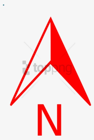 Free Png North Arrow Transparent Png Image With Transparent - Transparent Background North Arrow Png