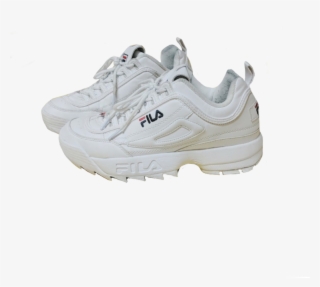 If You Use My Pngs And Post It On Instagram Tag @/sadpngs - White Fila Shoes Png