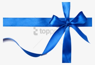 Free Png Blue Gift Ribbon Png Image With Transparent - Blue Gift Ribbon Png