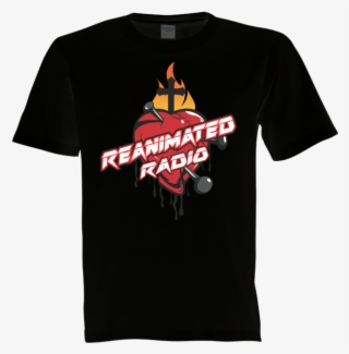 Heart Logo T Shirt Reanimated Radio - Active Shirt