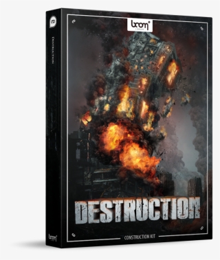 Destruction Sound Effects Library Product Box - Music