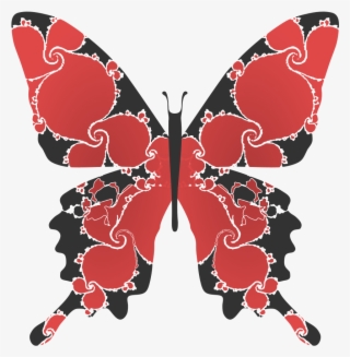 Butterflies Vector Single - Brush-footed Butterfly