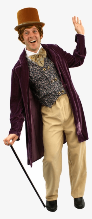 Adult Willy Wonka Classic Chocolate Man - Charlie And The Chocolate Factory Book Costume