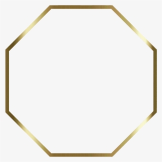 Octágono Octagon Gold Golden Ouro Dourado Vetor Vector