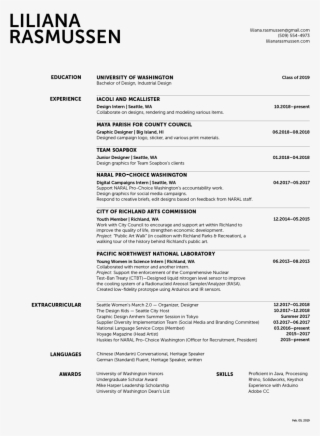 Liliana Rasmussen Resume - Document