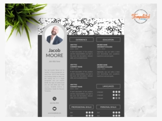 Resume Template For Word And Pages "jacob Moore" - Résumé
