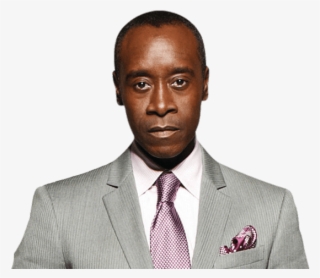 Don Cheadle Grey Suit - Don Cheadle Png