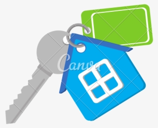 Key House Home Vector Graphic Icon - Canva