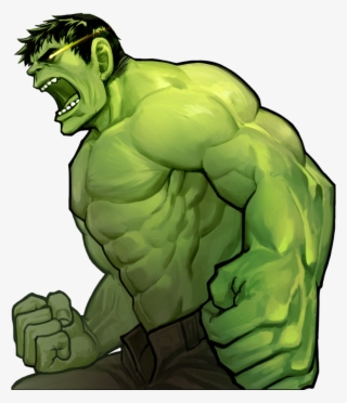 Avengers Hulk By - Hulk Side View Drawing