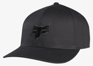 Fox Legacy Foxhead Flexfit S/m Black - Cowboys All Black Hat