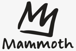 Mammoth Primary Logo Black