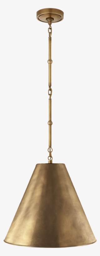 Goodman Small Hanging Light In Hand Rubbed Antique - Brass