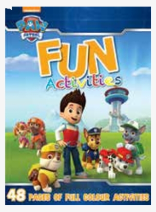 Paw Patrol Full Colour Activity Book 48pp - Poster Paw Patrol