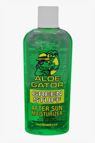 Sunscreen Aloe Gator After Sun Moisturizer Green Stuff - Gator Aloe