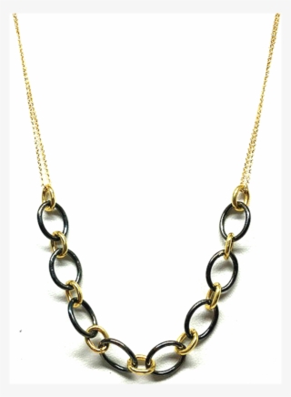 Black And Gold - Necklace