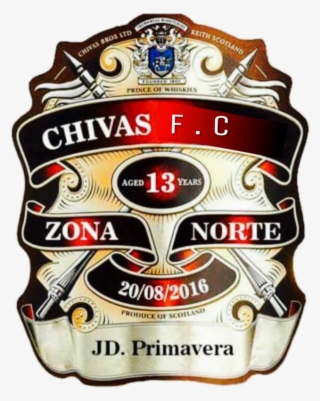 Chivas Sticker - Chivas Regal 12 Logo
