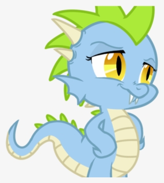 Little Dragon Clipart Vector - My Little Pony Baby Dragon