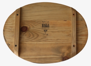 Oval Wooden Board - Plywood