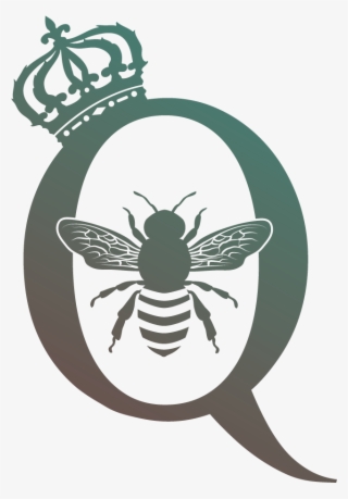 Queen Bee - Bee Vector Black And White