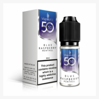 Blue Raspberry Menthol 50/50 Universal E-liquid 10ml - Vapouriz V Mini