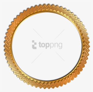 Free Png Gold Circle Frame Png Png Image With Transparent - Transparent Vintage Round Frame Png
