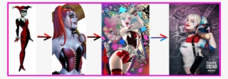 Harley Quinn's Transformation According To Wikipedia - Cartoon