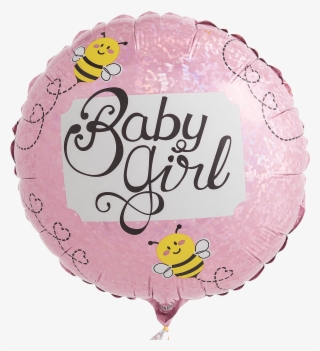 Baby Girl Bee 18" Balloon - Balloon