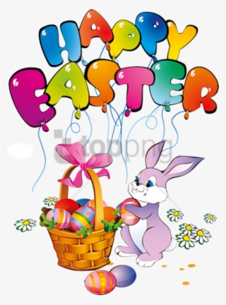 Free Png Easter Bunny Happy Easter Png Image With Transparent - Happy Easter
