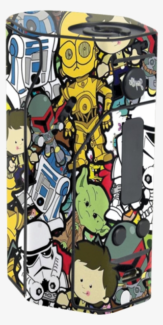 Sticker Explosion 3 Wismec Reuleaux Dna 200 - Cartoon
