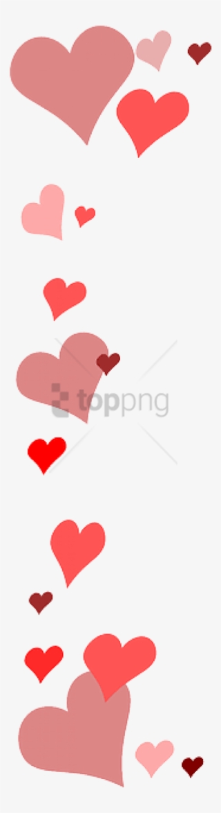 Free Png Download Red Heart Border Transparent Png - Love Heart Border Png