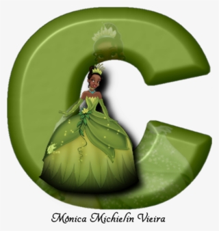 Alfabeto Princesa Tiana Disney Png - Illustration