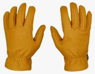 Vintage Leather Gloves † Glove Trotter - Guantes Moto Amarillos