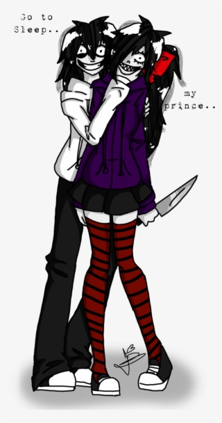 jeff the killer and a girl