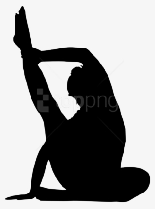 Free Png Fitness Silhouette Png - Silhouette Gym Png