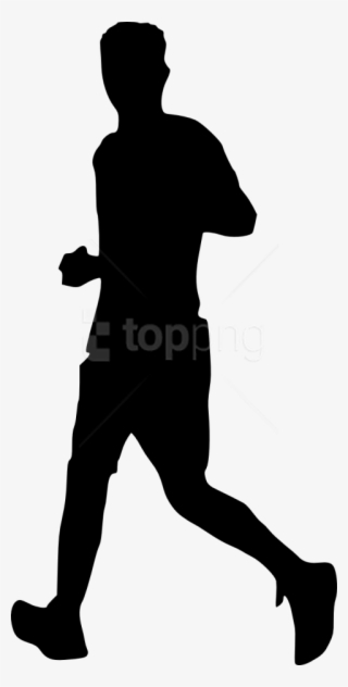 Free Png Man Running Silhouette Png - Running Silhouette Man Running Transparent
