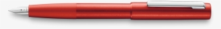 Lamy Aion Red Fountain Pen Ef - Plastic