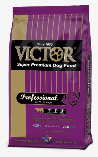 Pet Extravaganza - Victor Dog Food Purple Bag