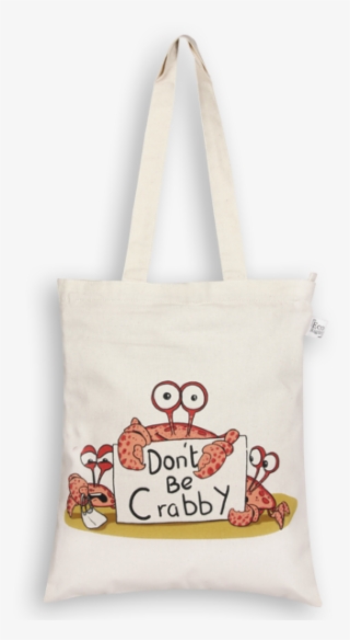 Ecoright Canvas Zipper Tote Bag, Don't Be Crabby - Tote Bag