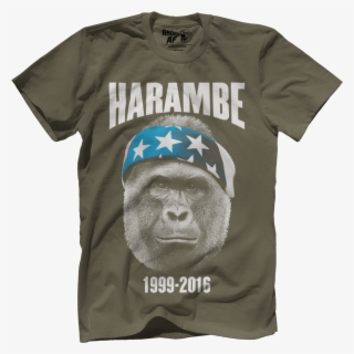 Harambe 1999-2016 - Green Weenie T Shirt