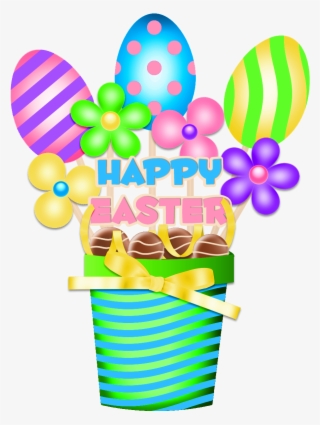 Easter Bucket Decoration Png Clipart Picture - Easter Decoration Clip Art