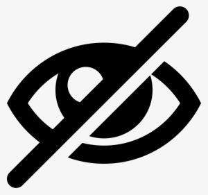 Eye-blocked Views Vision Visit Banned Blocked Forbidden - Crossed Eye Icon Png