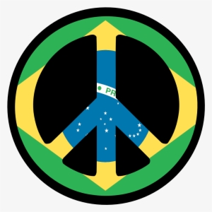 Brail Flag Peace Symbol Fav Wall Paper Background 999px - Brazil Flag