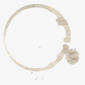Coffee Ring Stain Png Download - Rodeo