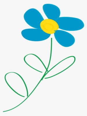 This Free Icons Png Design Of Whimsical Blue Flower