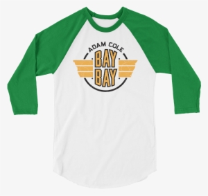 Adam Cole "bay Bay" 3/4 Sleeve Raglan T-shirt - Warrior Of Sunlight T Shirt