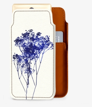 Dailyobjects Babys Breath Real Leather Sleeve Case