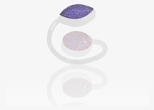 Lavender Druzy Ring - Illustration